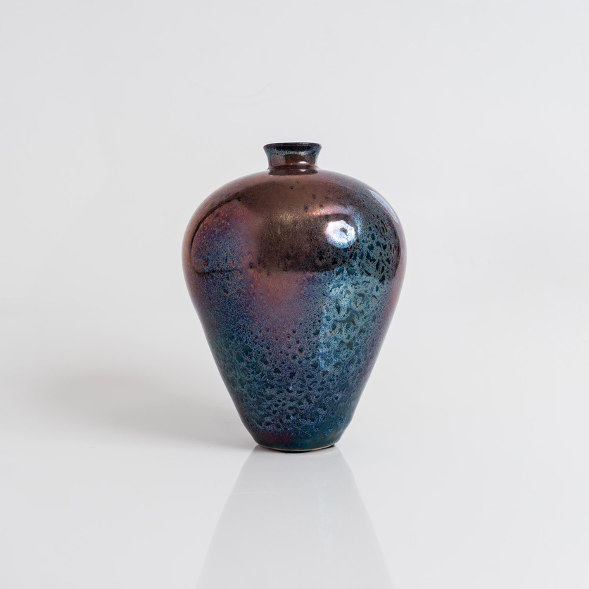 Beautiful iridescent vase