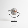 Ceramic globe with painting