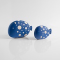 Blue fish with dots (small size)
