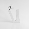 Small sculpture "Leap"