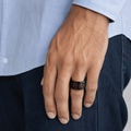 Silver Ring with Garnet