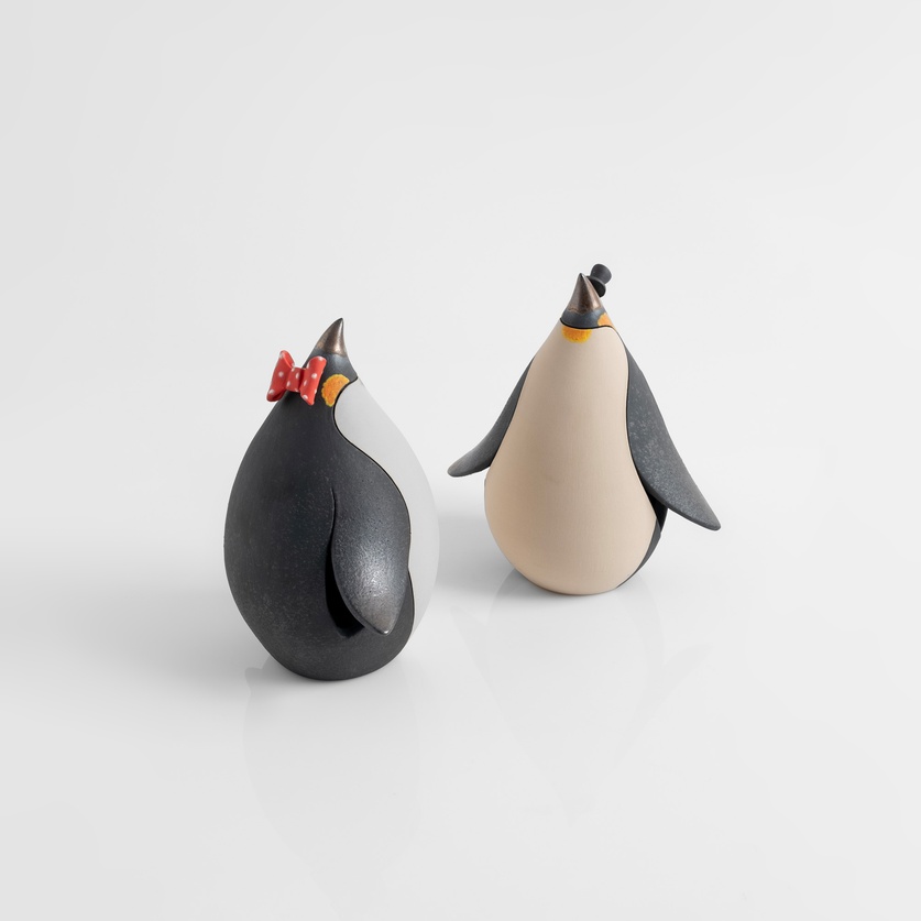 Ceramic Penguin Figurine (male)