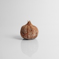 Brown ceramic textured pomegranate (small size)