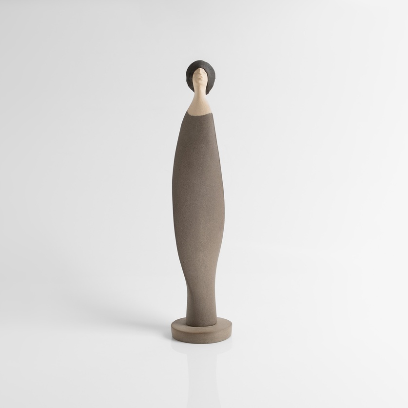 Abstract Human Figure with a Hat