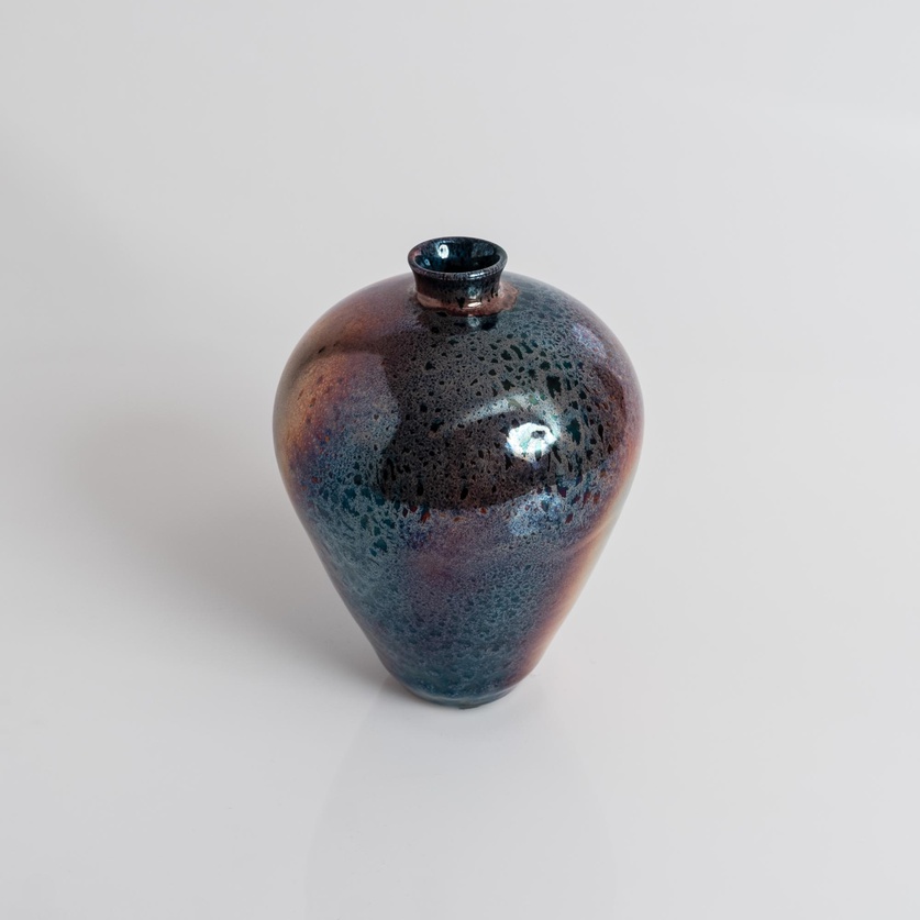 Beautiful iridescent vase