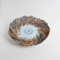 Perforated ceramic platter