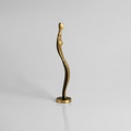Bronze sculpture of a woman