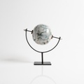 Ceramic globe with painting
