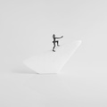 Small Sculpture "Balancing Human"