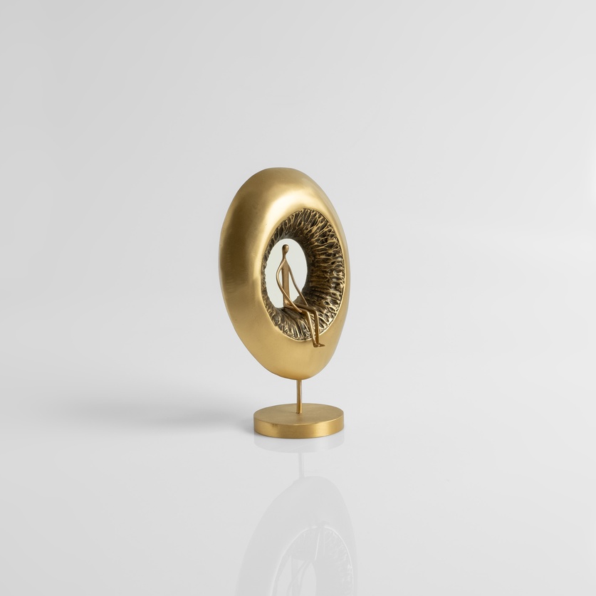 Miniature sculpture “Seated Man”