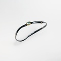 Silver and Gold Bracelet with Aquamarine & Diamond