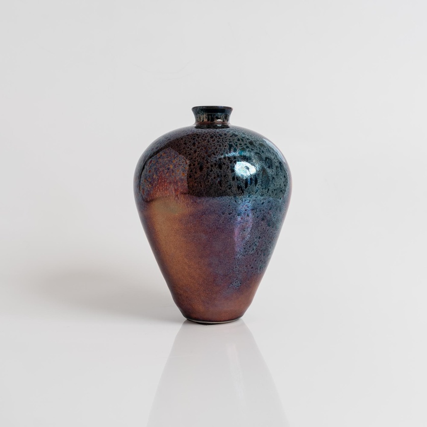 Beautiful iridescent vase
